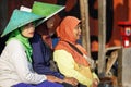 Woman in a fishing village in Indonesia Royalty Free Stock Photo