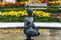 Woman fountain in Mirabell Gardens