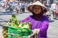 Woman fruit vendor Royalty Free Stock Photo