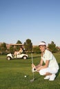 Woman Golfer Royalty Free Stock Photo