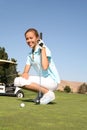 Woman Golfer