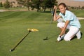 Woman Golfer Royalty Free Stock Photo