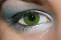 Woman Green Eye