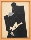 1924 Woman with guitar, Paris by Pablo Picasso in frame