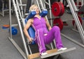 Woman in gym