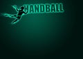 Woman handball background Royalty Free Stock Photo