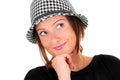 Woman in a hat Royalty Free Stock Photo
