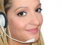 Woman Headset