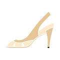 Woman Heeled Sandal Icon