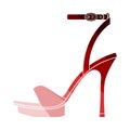 Woman High Heel Sandal Icon