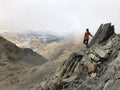 Woman hiker