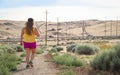 Woman hiker in Sparks, Nevada