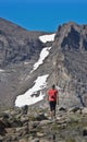 Woman hiking in Colorado