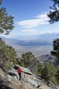 Woman Hiking Inyo Mountain Trail