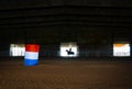 Woman On Horse Barrel Racing Silhouette