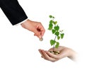 Investing money in environment