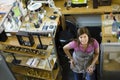 Woman Jeweller Smiling to Camera Royalty Free Stock Photo