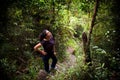 Woman Jungle Hiker