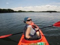 Woman on Kayak