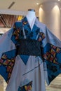 Woman Kimono costumes on mannequins at Tokyo Town in Pavilion Bukit Jalil Malaysia