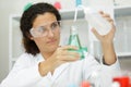 woman in lab Royalty Free Stock Photo