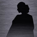 Woman lady silhouette dresse