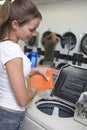 Woman At Launderette