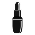 Woman lipstick icon, simple style