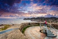 Lookout at Lindesnes Lighthouse in Norway