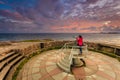 Lookout at Lindesnes Lighthouse in Norway