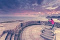 Lookout at Lindesnes Lighthouse in Norway