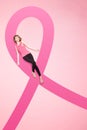 Prevention breast cancer concept Royalty Free Stock Photo