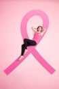 Prevention breast cancer concept Royalty Free Stock Photo