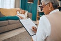 Woman lying on sofa, therapist writing notes on clipboard for mental health advice and consulting in office. Stress Royalty Free Stock Photo