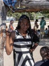 :woman at the market, North Namibia