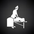 Woman Massage Icon