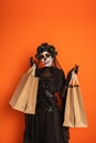 woman in mexican day of dead Royalty Free Stock Photo