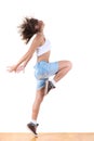 Woman modern dancer Royalty Free Stock Photo