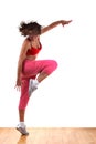 Woman modern dancer Royalty Free Stock Photo