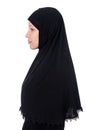 Woman with muslim burqa Royalty Free Stock Photo