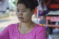 Woman in Myanmar Royalty Free Stock Photo