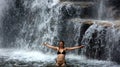 Woman in nature Royalty Free Stock Photo