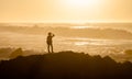 Woman Not recognizable at Asilomar State Beach