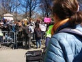 March for Our Lives, Gun Control, Columbus Circle, NYC, NY, USA Royalty Free Stock Photo