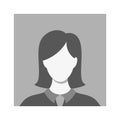 Woman office worker user avatar