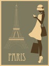 Woman in Paris.