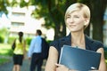 Woman in park Royalty Free Stock Photo