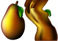 Woman - pear