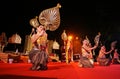 Woman performs a Thai traditional dance