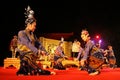 Woman performs a Thai traditional dance Royalty Free Stock Photo